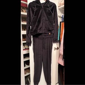 Victoria Secret Velour Jogger Set